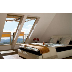 Мансардное окно-балкон Факро (FAKRO) FGH-P2 V Galeria CD 78x255 cм Акимовка