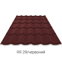 Металлочерепица Ruukki 40 Monterrey (Руукки Монтеррей) 0.55 мм Crown BT (Purex) Ворожба