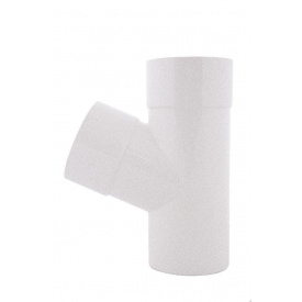 Трійник Profil 100/75/90 90 білий