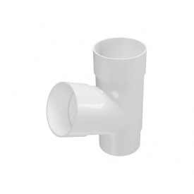 Тройник 67.5° Regenau 125 белый