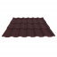 Металлочерепица ГРАДО 0,5 RAL 3005m Арт.201281-3005 201281, Термастил, ArcelorMittal, 30 м.кв. (при заказе 201281-3005, 1198 Полтава