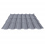 Металлочерепица ГРАДО 0,45 RAL 3005m Арт.201252-3005 201252, Термастил, Suzhou, 30 м.кв. (при заказе менее 30 201252-7004, 1198 Ворожба