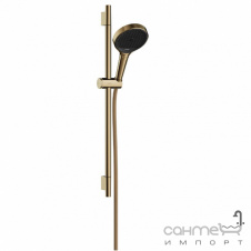 Душевой гарнитур Hansgrohe Rainfinity 130 3j S Puro EcoSmart 650 28746990 золото
