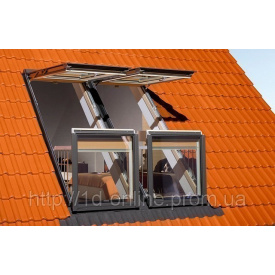 Мансардное окно-балкон Факро (FAKRO) FGH-P2 V Galeria CD 78x255 cм
