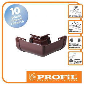 Угол Profil внутренний 90 коричневый W 90°