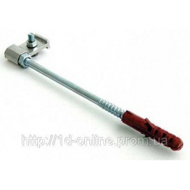 Крюк хомута металлический водосточной системы Бриза (Bryza) 120 мм