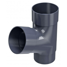 Тройник 67.5° Regenau 100 графит
