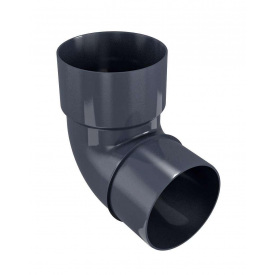 Колено 87.5° Regenau 80 графит
