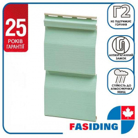 Cайдинг виниловый FaSiding "Папоротник" Т-01. 3.85 м