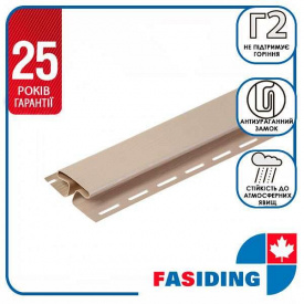 Планка FaSiding "Соединительная" "Какао" Т-18. 3.05м