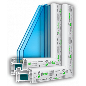 Металлопластиковые окна Steko R 600 Platinum Star