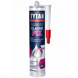 Прозрачный yниверсальный монтажный клей CLASSIC FIX