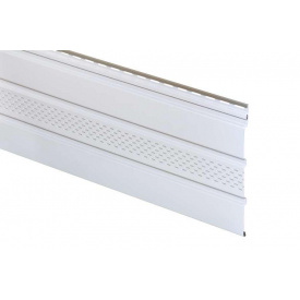 Софит Айдахо белый перфорированный 3,0м, 0,90м2