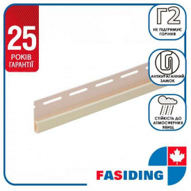 Планка FaSiding "финишна" "Мимоза" Т-14. 3.66м