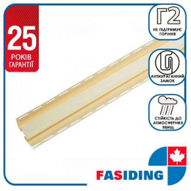 Планка FaSiding "внутренний угол" "Мимоза" Т-13. 3.05м
