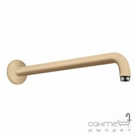 Настенный кронштейн для верхнего душа Hansgrohe DN15 230 mm 27412950 бронза браш