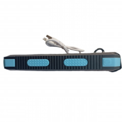 УМБ Power Bank Solar 20000mAh повербанк с солнечной панелью и фонариком Black (11227-hbr) Гуляйполе