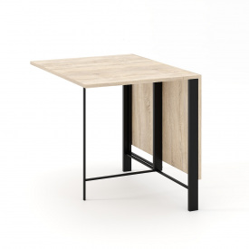 Стол-трансформер Art in Head Voody 1300x900x756 Дуб сонома/Чёрный (TB26130000030)