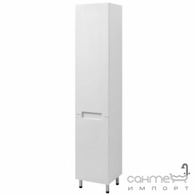 Напольный пенал Mirater Руна 35х32 белый, правый