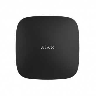 Интеллектуальная централь Ajax Hub Plus black EU с поддержкой 2 SIM-карт и Wi-Fi