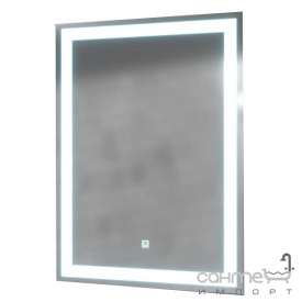 Прямоугольное зеркало с LED-подсветкой Mirater LED 3 500x800