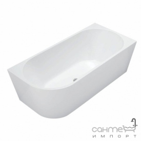 Пристенная ассиметричная ванна Rea Sydney 1700 REA-W8803 белая, правосторонняя