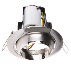Поворотный точечный светильник Brille 60W RO-50 Хром 161294