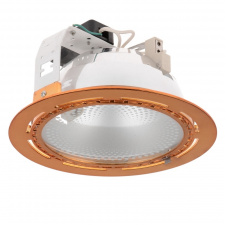 Светильник потолочный встроенный Brille 150W DL-09 Латунь