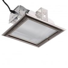 Светильник потолочный встроенный Brille 52W DL-10 Никель