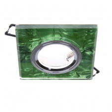 Декоративный точечный светильник Brille 50W HDL-G215 Зеленый L13-111