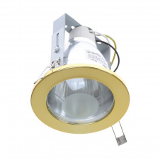 Светильник потолочный встроенный Brille 60W VDL-35 Латунь