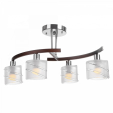 Люстра потолочная Brille 40W E14 Хром