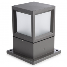 Светильник фасадный накладной Brille 60W AL-44 Серый