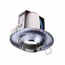 Поворотный точечный светильник Brille 60W RO-39 Хром 161314