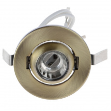 Маленький точечный светильник Brille 20W HDL-DJ 12 Золотистый 163006