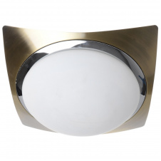 Светильник настенно-потолочный Brille 60W W-158 Бронзовый