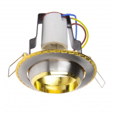 Поворотный точечный светильник Brille 60W RO-50 Никель 161240
