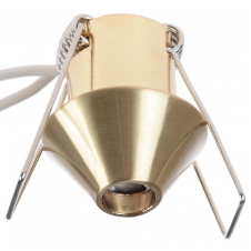 Маленький точечный светильник Brille 20W HDL-DJ 14 Золотистый 163093