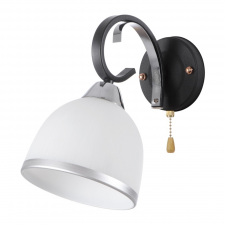Бра с выключателем Классическое Brille 60W LK-525 Черный