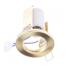 Точечный светильник Brille 60W Ring 39 Латунь 161105