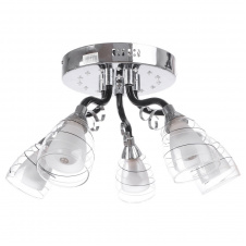 Люстра потолочная Brille 40W E14 Хром