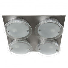 Светильник настенно-потолочный Brille 40W BR-01208 Никель