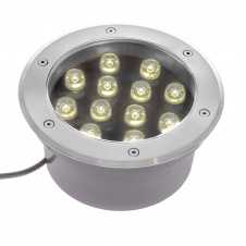 Светильник грунтовой Brille LED IP67 12W LG-24 Серебристый 34-172