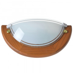 Бра половинка Brille 60W PK-040 Коричневый Вольнянск