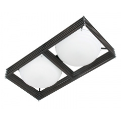 Люстра потолочная Brille 60W E27 Черный Бровари