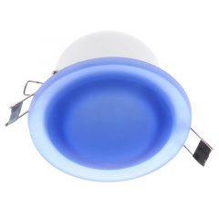 Декоративный точечный светильник Brille 20W HDL-G42 Синий 162061 Тернопіль