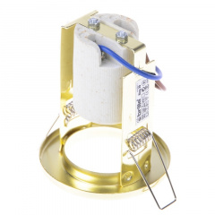 Точечный светильник Brille 60W Ring 39 Латунь 161020 Жмеринка