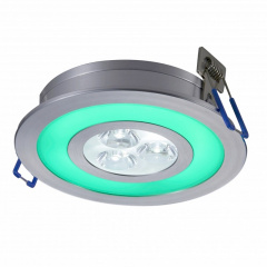 Точечный светильник Brille LED-103 Серебристый L4-009 Миргород