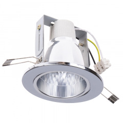 Светильник потолочный встроенный Brille 60W VDL-25 Хром Буча