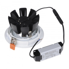 Светильник потолочный led встроенный Brille 20W LED-38 Белый Стрий